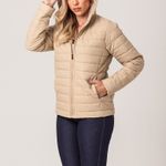 Jaqueta Puffer Feminina com Capuz Zune
