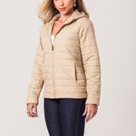 Jaqueta Puffer Feminina com Capuz Zune