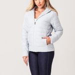 Jaqueta Puffer Feminina com Capuz Zune