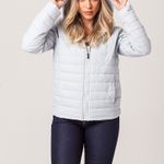 Jaqueta Puffer Feminina com Capuz Zune