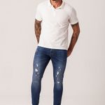 Calça Jeans Super Skinny Masculina Zune