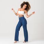 Calça Jeans Reta Feminina Zune