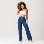 Calça Jeans Reta Feminina Zune