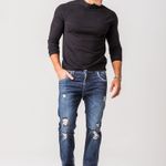 Calça Jeans Masculina Skinny Destroyed Estonada Zune