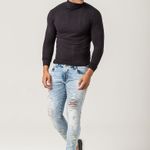 Calça Destroyed Jeans Masculina Zune