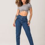 Calça Jeans Feminina Mom Cintura Média Zune