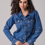Jaqueta Jeans Feminina Zune