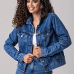 Jaqueta Jeans Feminina Zune