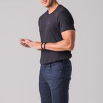 Bermuda Masculina Sarja Slim