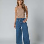 Calça Feminina Jeans Wide Leg Zune