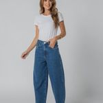 Calça Feminina Jeans Baggy Zune