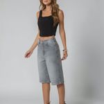 Jorts Feminino Jeans Cinza Zune