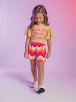 Blusa e short olimpya