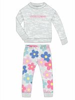 Conjunto moletom flowers
