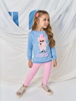 Conjunto blusão e legging malha crepada