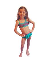Conjunto biquini floral