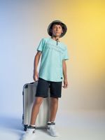 T-shirt long em malha