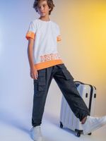 T-shirt long frisada