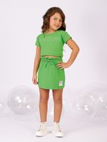 Blusa amour e saia