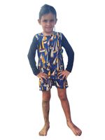 Blusa e sunga barco