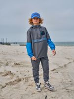 Conjunto casaco e calça em techno light