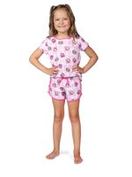 Pijama blusa e shorts