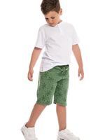 Camiseta m/malha flame c/bermuda moletinho