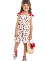 Vestido malha cerejinha