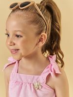 Bata bordado e short jacquard atmosphere