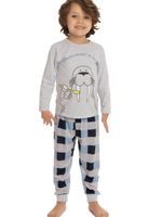 Pijama camiseta m/malha c/calça foca