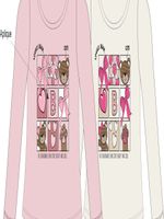 Blusa cotton lovely bear