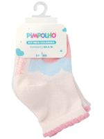 Kit meia colorida c/3 pares