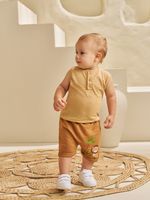 Regata em malha fresh e short moletinho