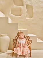 Vestido duo em ponto roma quadrichc