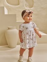 Vestido e calcinha shorts em laise voyage