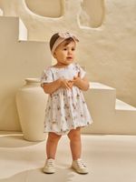 Vestido e calcinha shorts em laise voyage