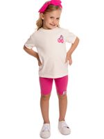 T-shirt cereja c/short ciclista ribana
