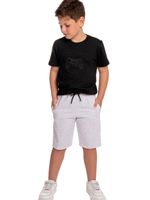 Camiseta meia malha play c/bermuda