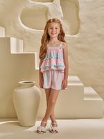 Cropped e short em olímpia positano