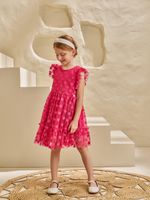 Vestido em tule mariane poá