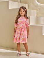 Vestido em olímpia solar