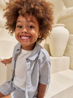 Trio camisa com regata e bermuda