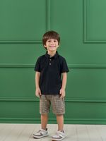 Polo piquet e short alfaiataria england