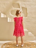 Vestido em tule mariane poá