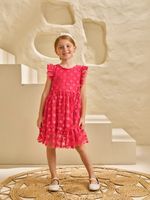 Vestido em tule mariane poá