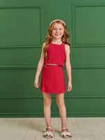 Cropped e shorts saia air flow