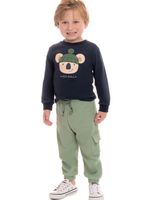 Camiseta super coala c/calça termal