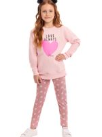 Casaco love c/ legging suplex sublimada