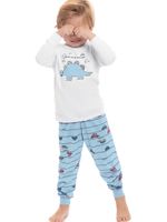 Pijama camiseta dino c/calça carrinhos