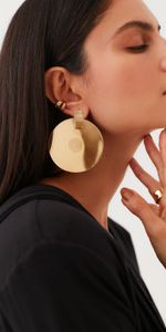 Argola Brancusi | Brancusi earrings